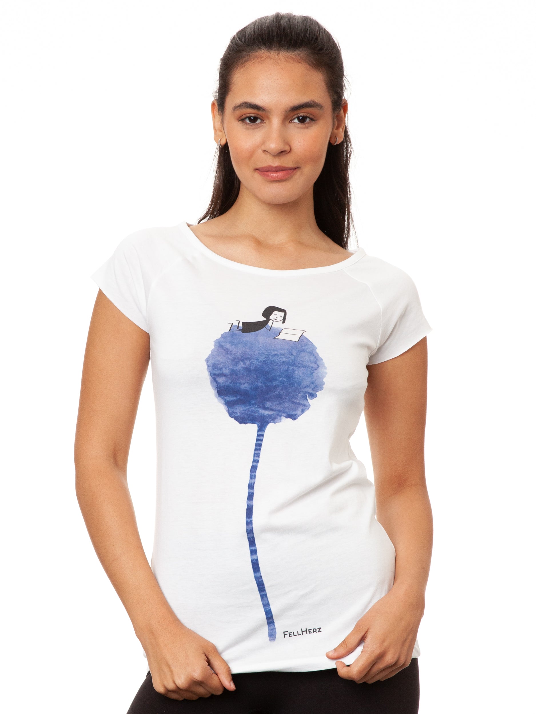 Blumenbuch Cap Sleeve white