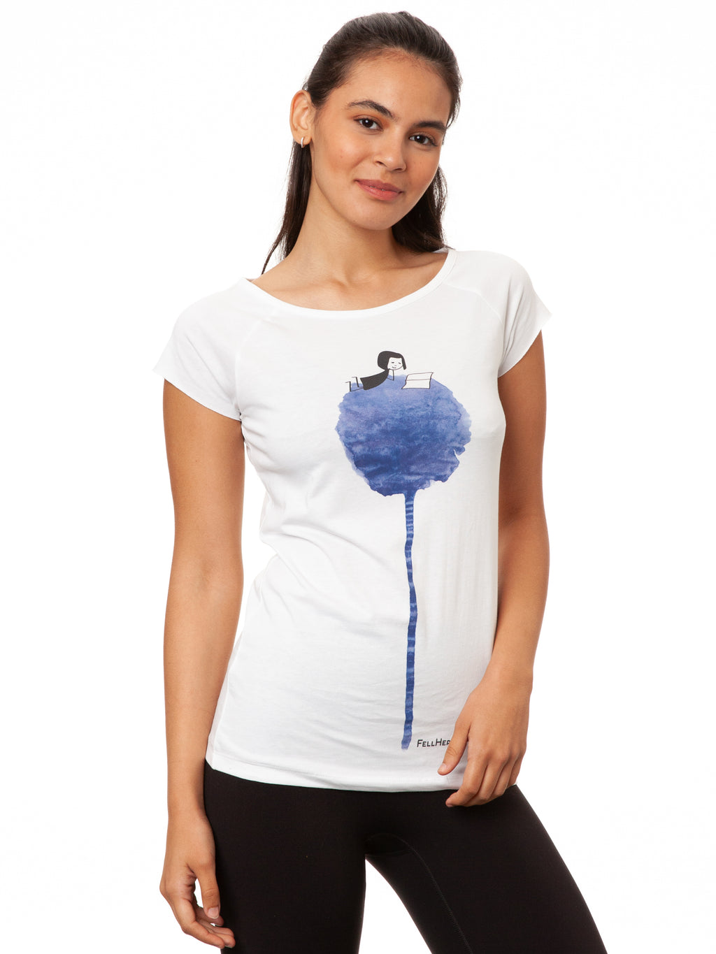 Blumenbuch Cap Sleeve white