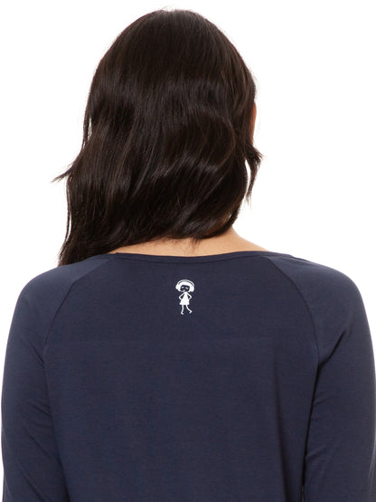Raglan Longsleeve Just relax moonlit
