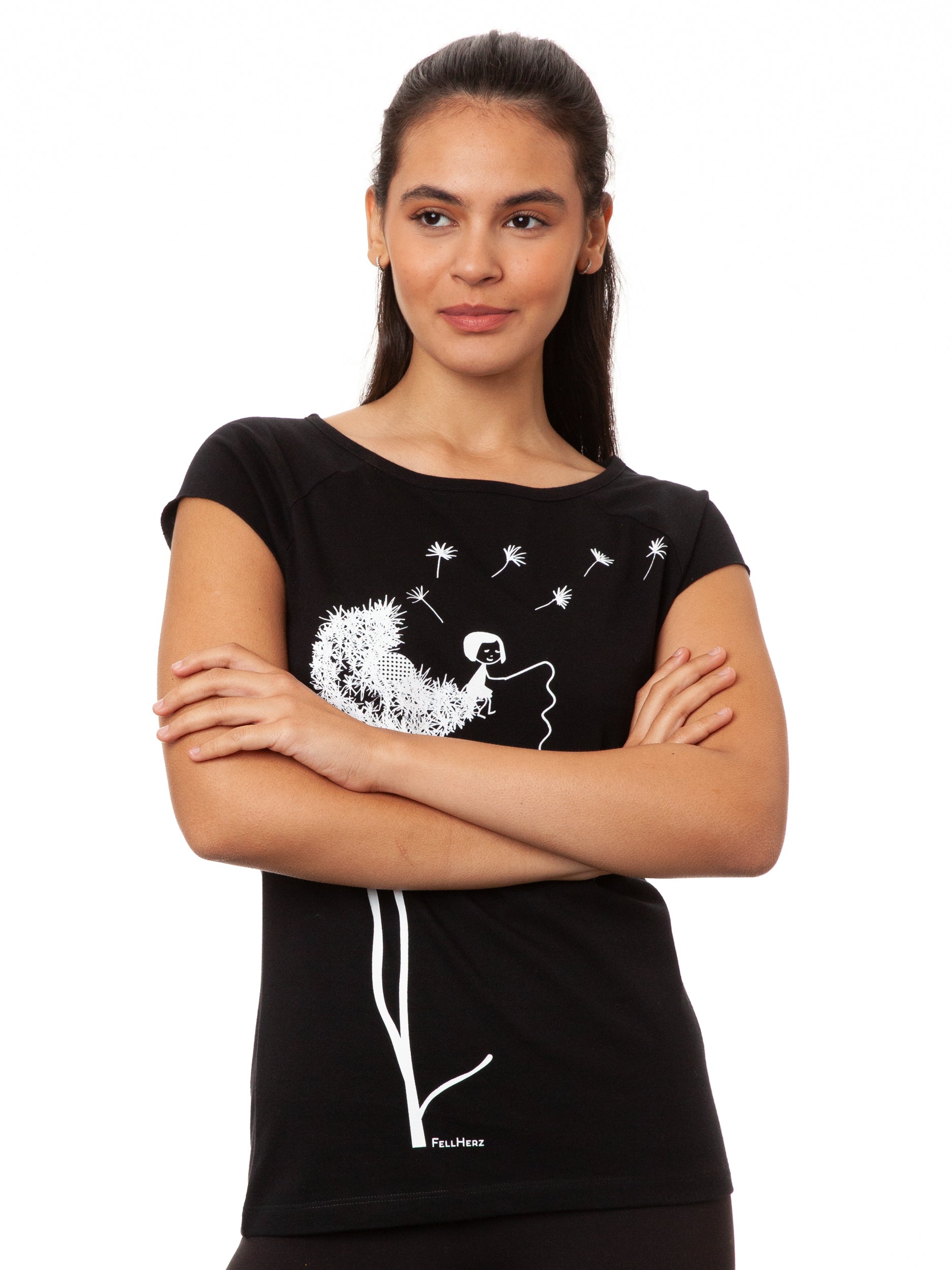 Pusteblume Cap Sleeve black