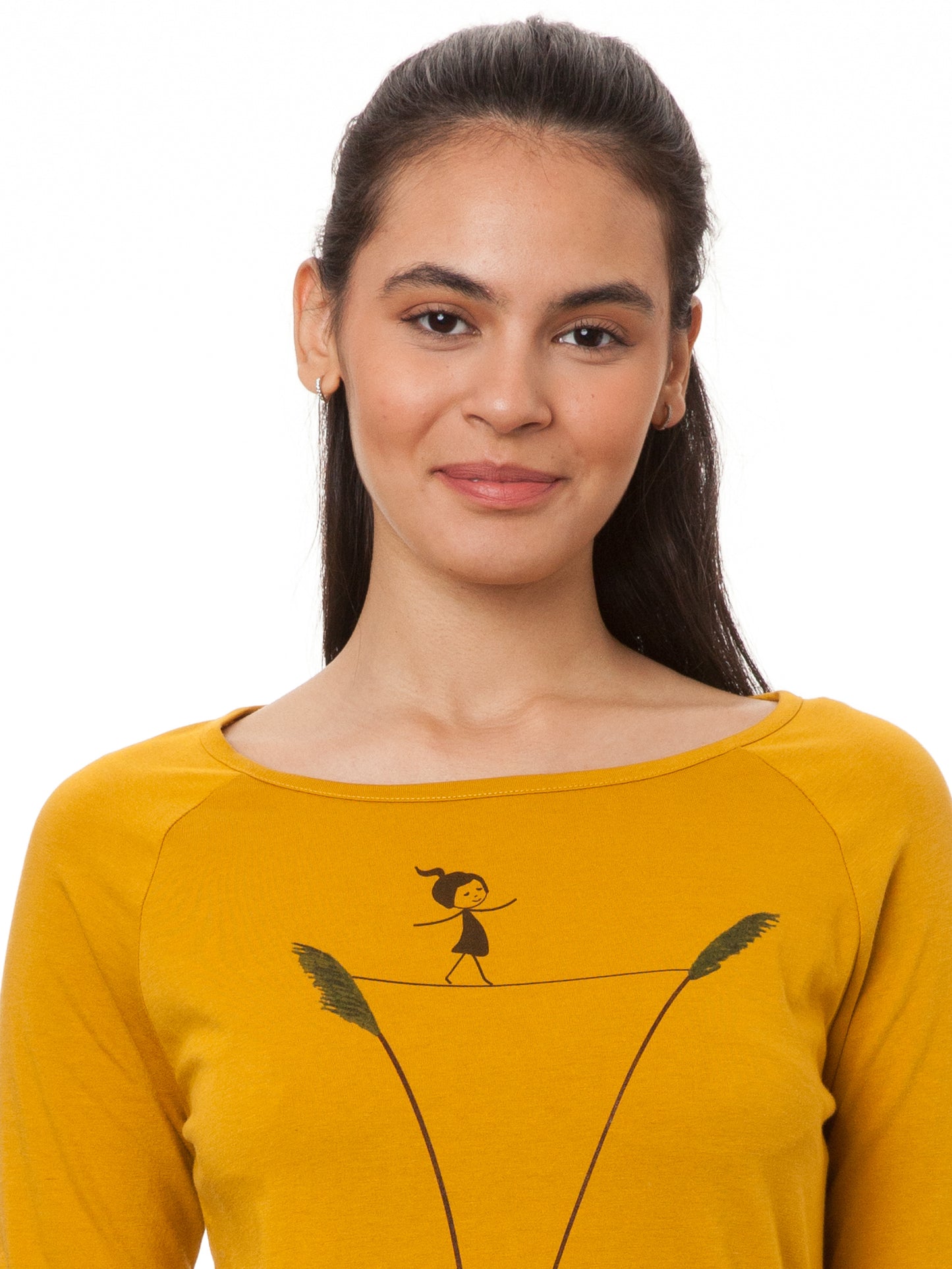 Raglan Longsleeve Seiltanz harvest gold