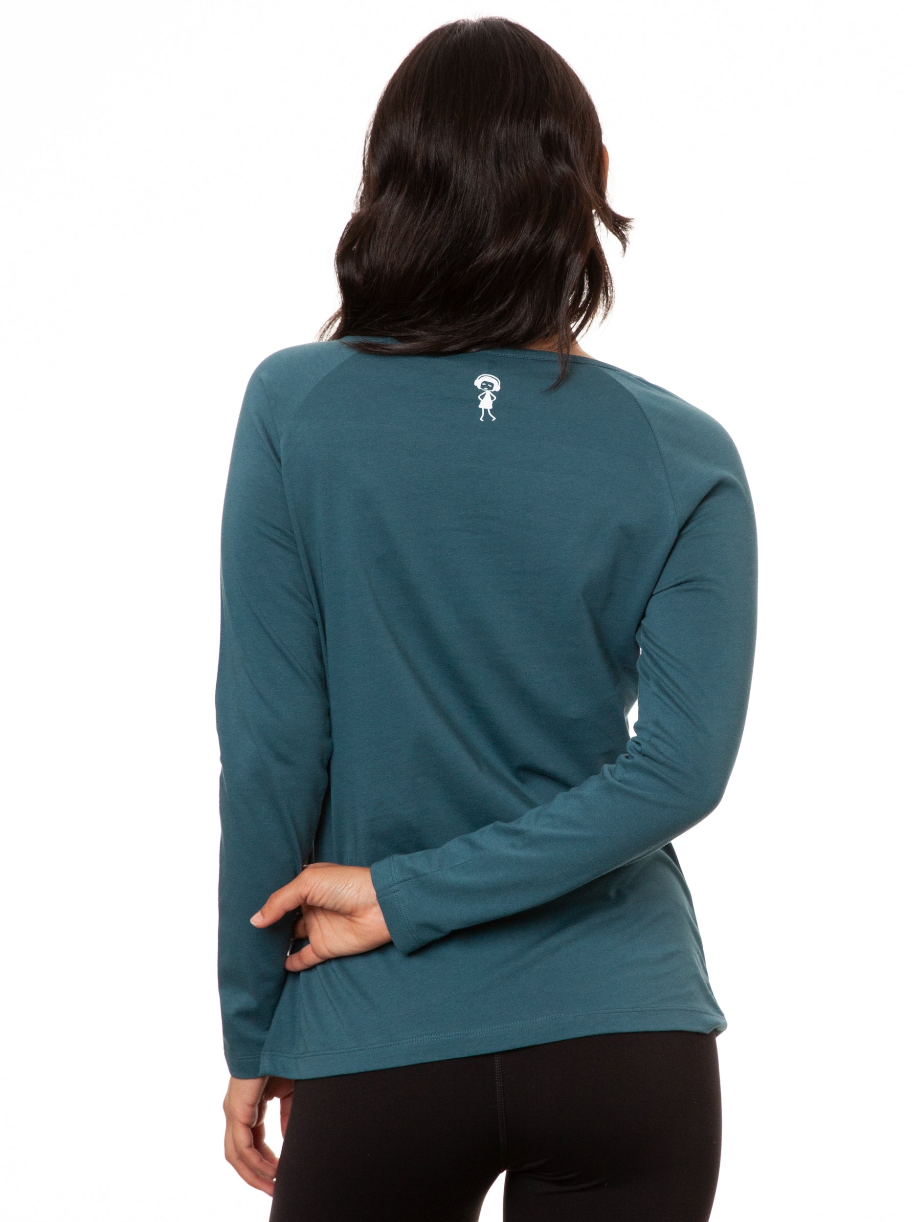 Raglan Longsleeve atlantic teal