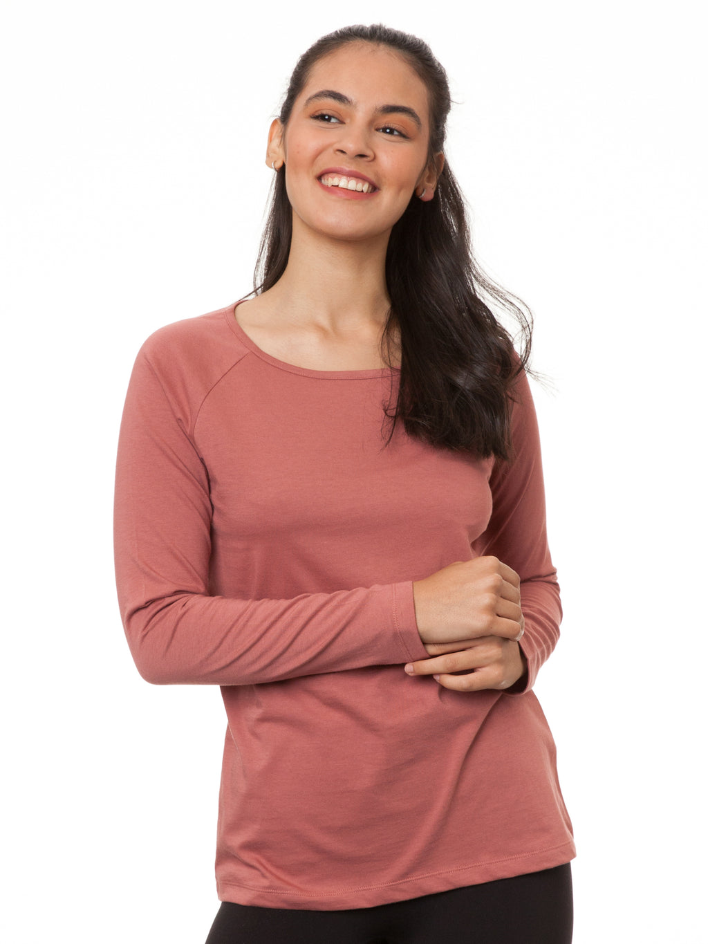 Raglan Longsleeve Canyon Rose