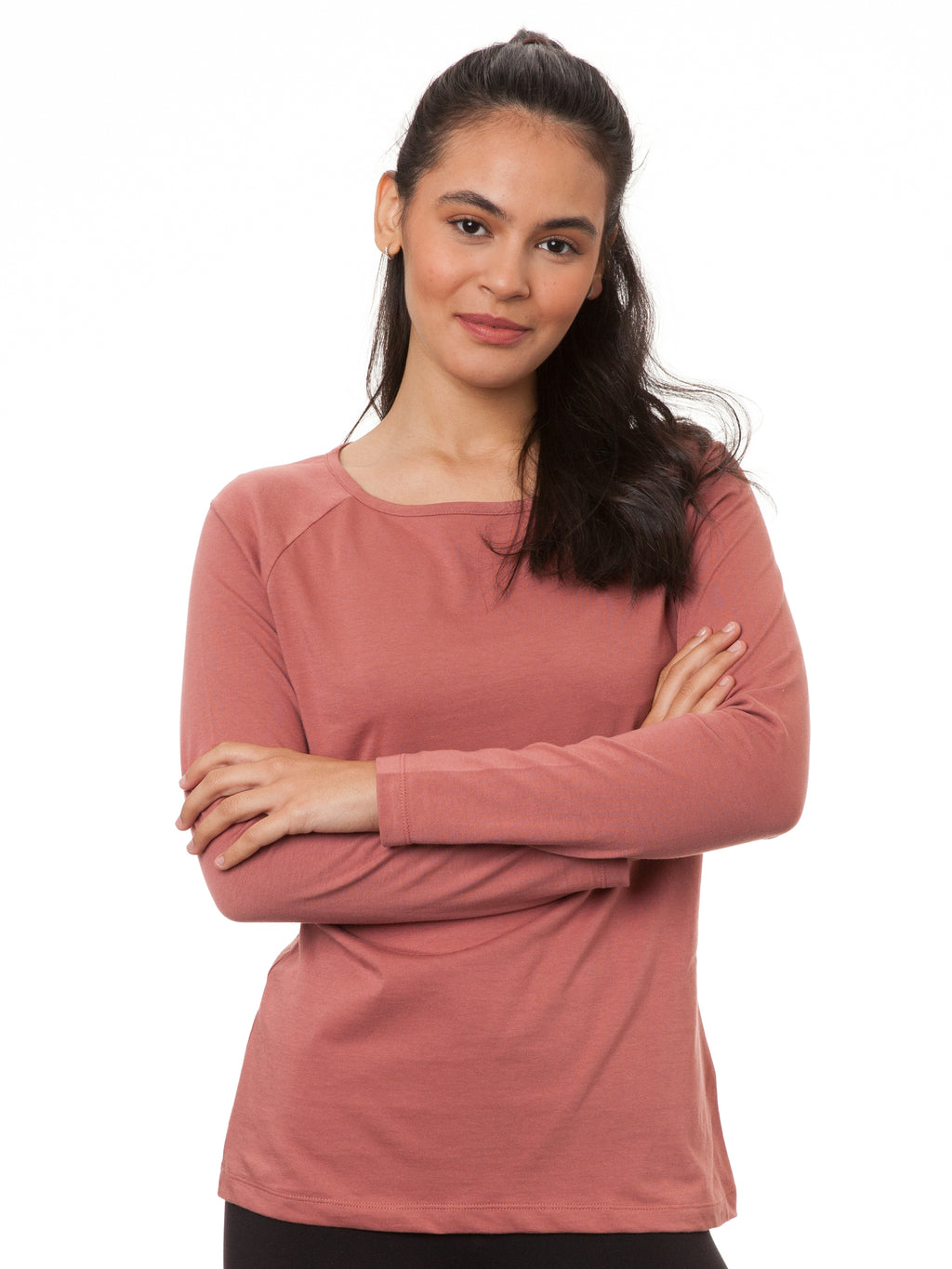 Raglan Longsleeve Canyon Rose