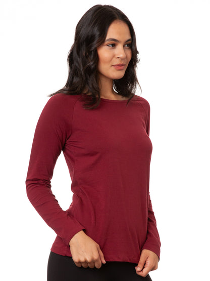Raglan Longsleeve chestnut