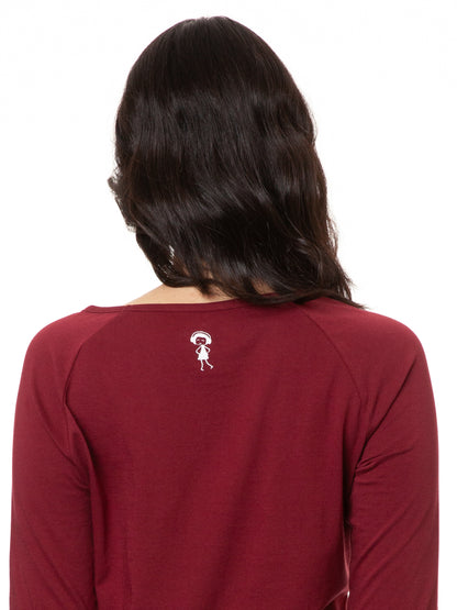 Raglan Longsleeve chestnut