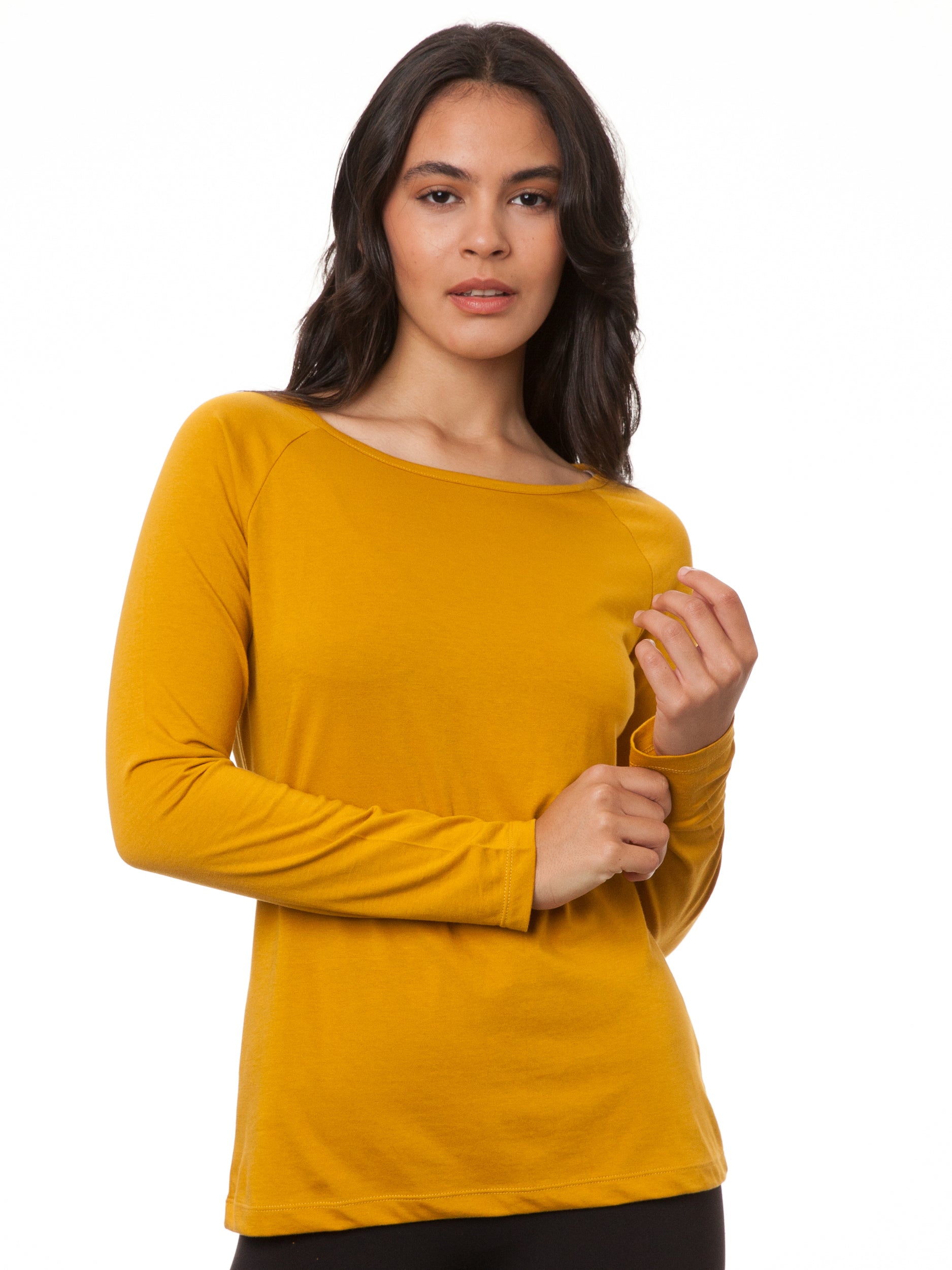 Raglan Longsleeve harvest gold