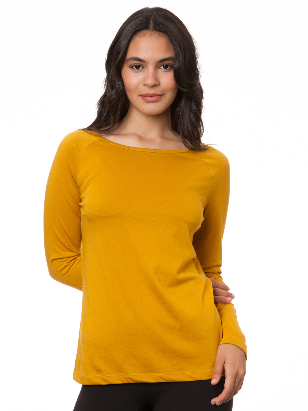 Raglan Longsleeve harvest gold