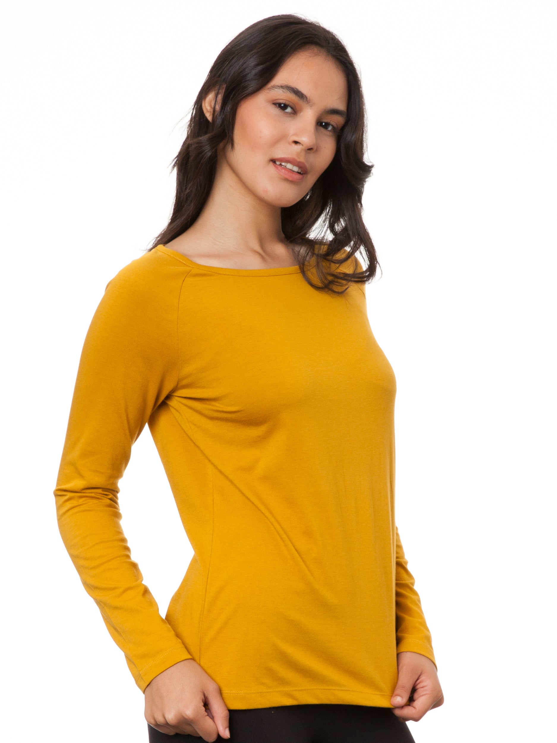 Raglan Longsleeve harvest gold