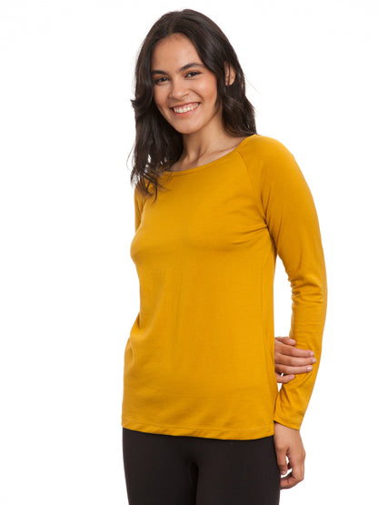 Raglan Longsleeve harvest gold