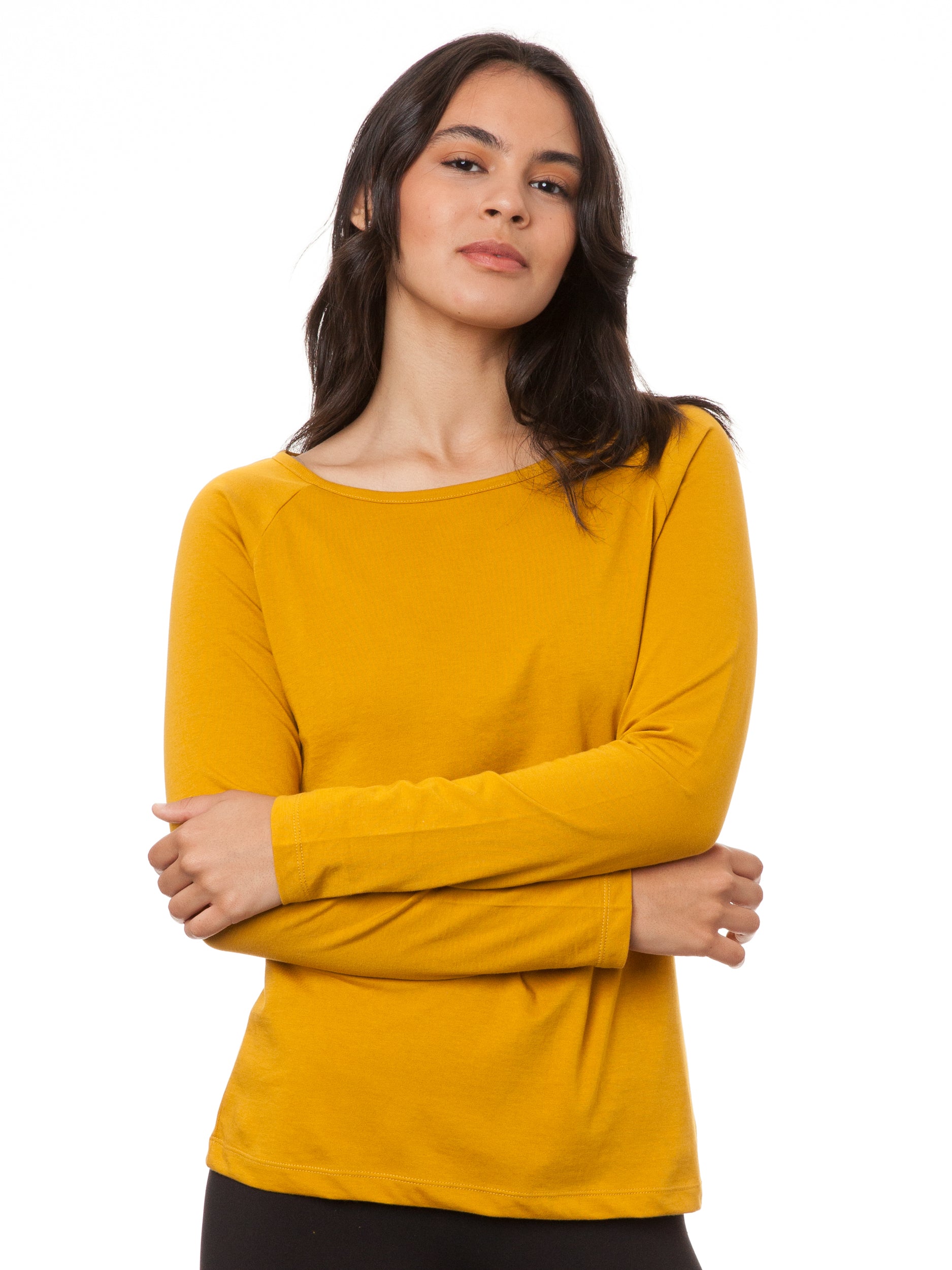 Raglan Longsleeve harvest gold