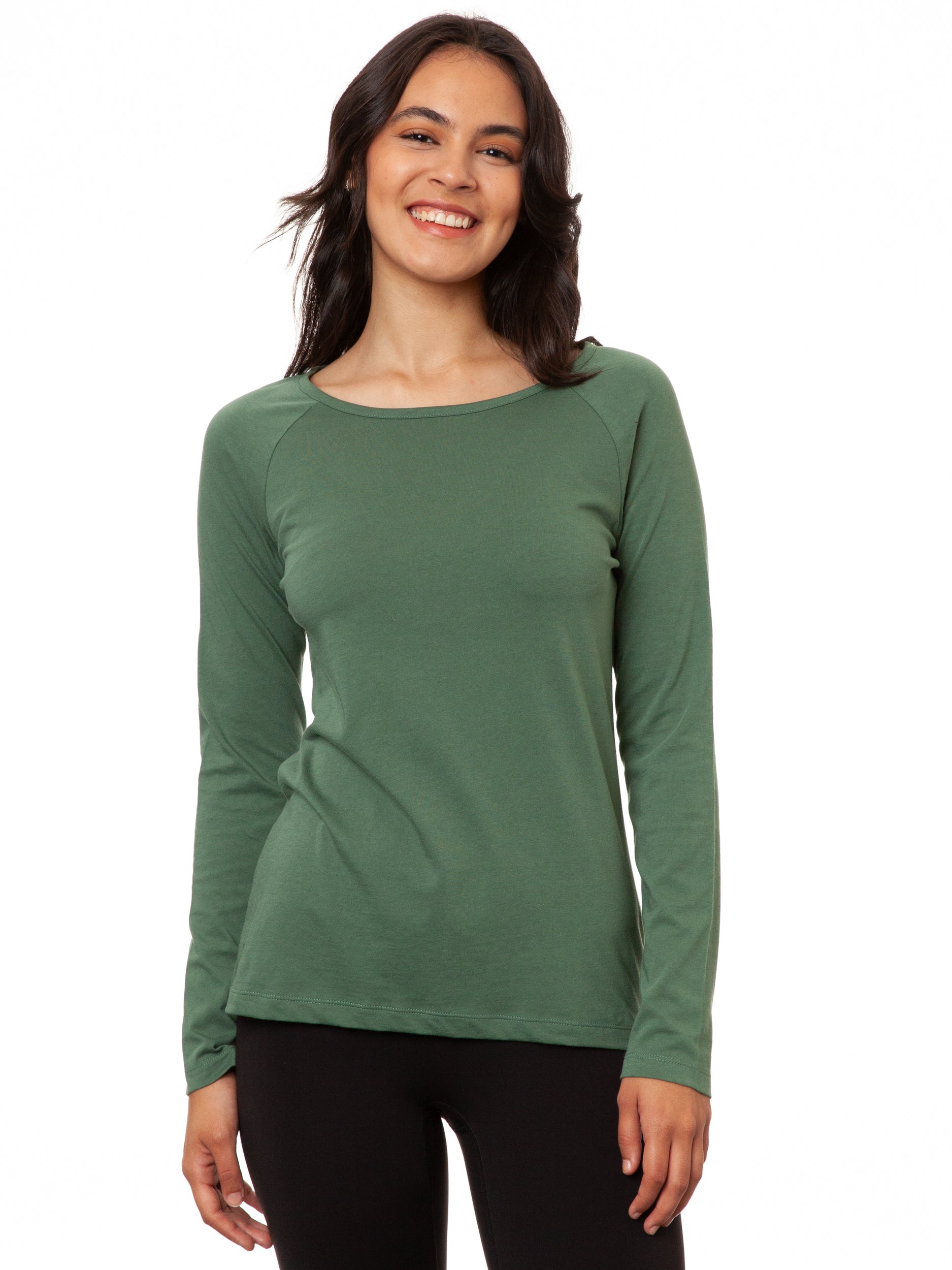 Raglan Longsleeve ivy green