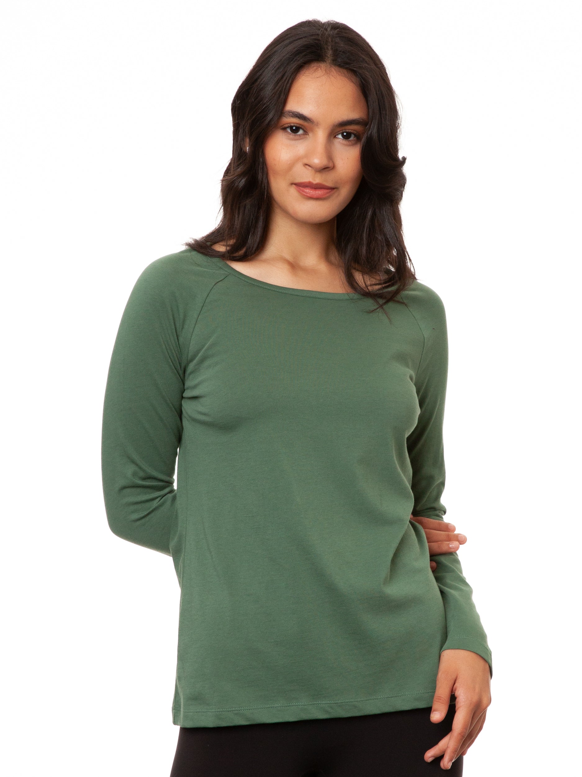 Raglan Longsleeve ivy green
