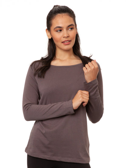 Raglan Longsleeve volcanic grey