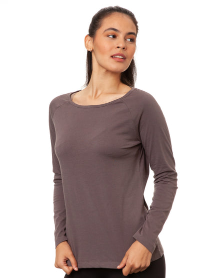 Raglan Longsleeve volcanic grey