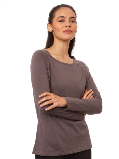 Raglan Longsleeve volcanic grey