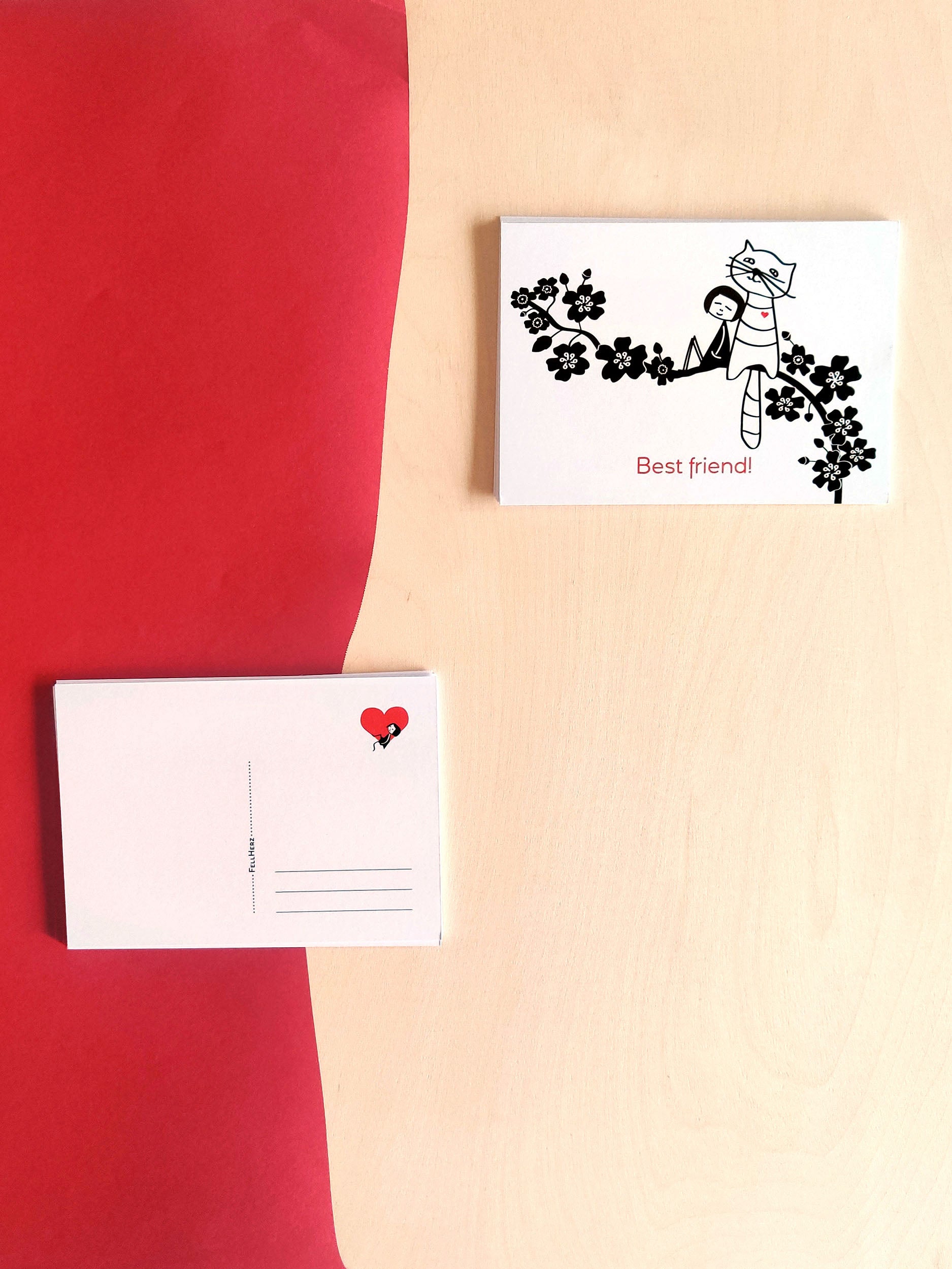 FellHerz Grußkarten Set