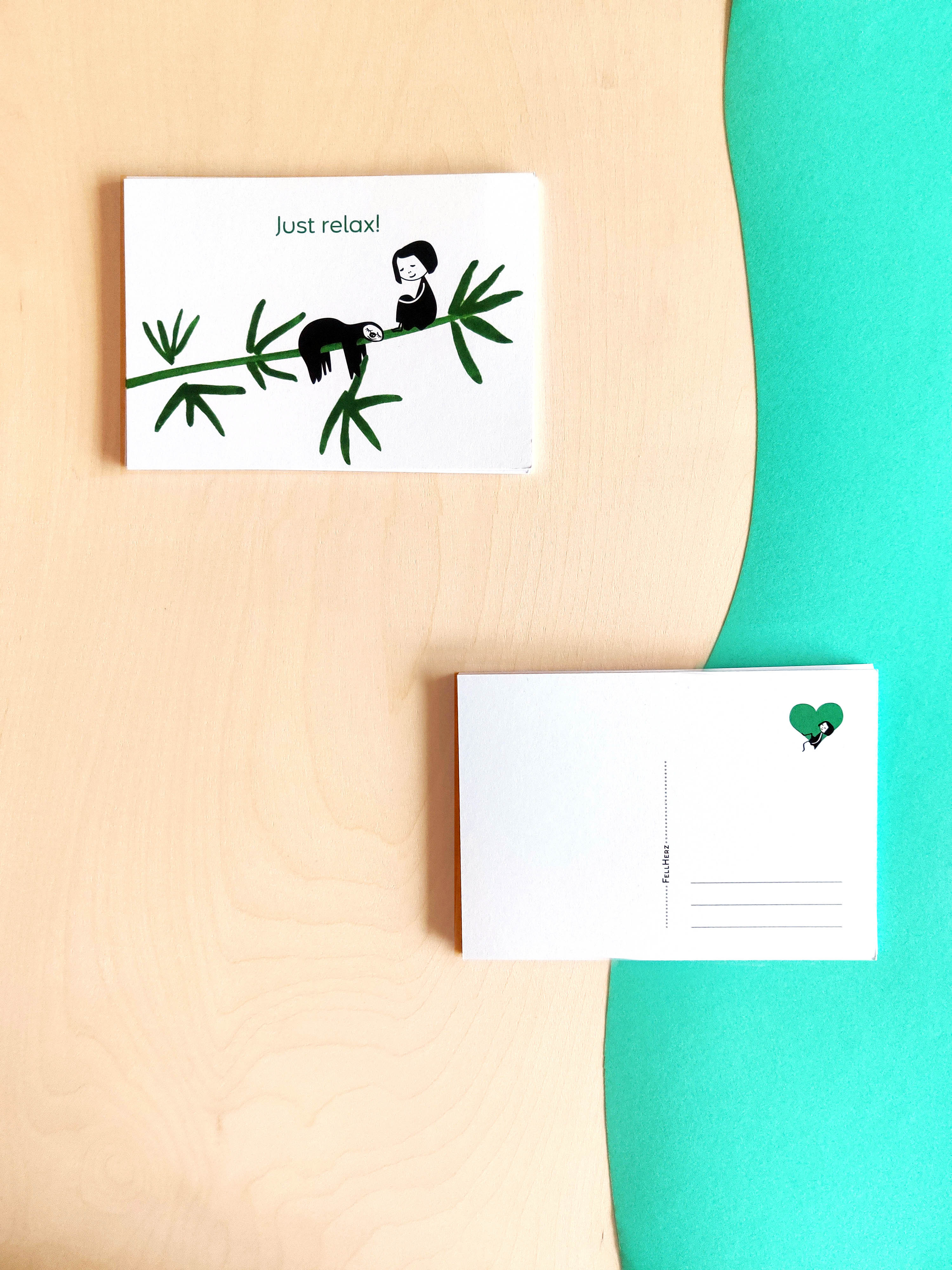 FellHerz Grußkarten Set