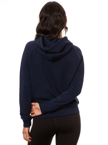 Book Lover Hoodie navy