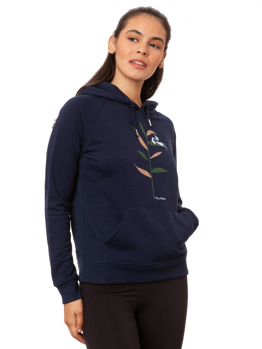 Book Lover Hoodie Navy