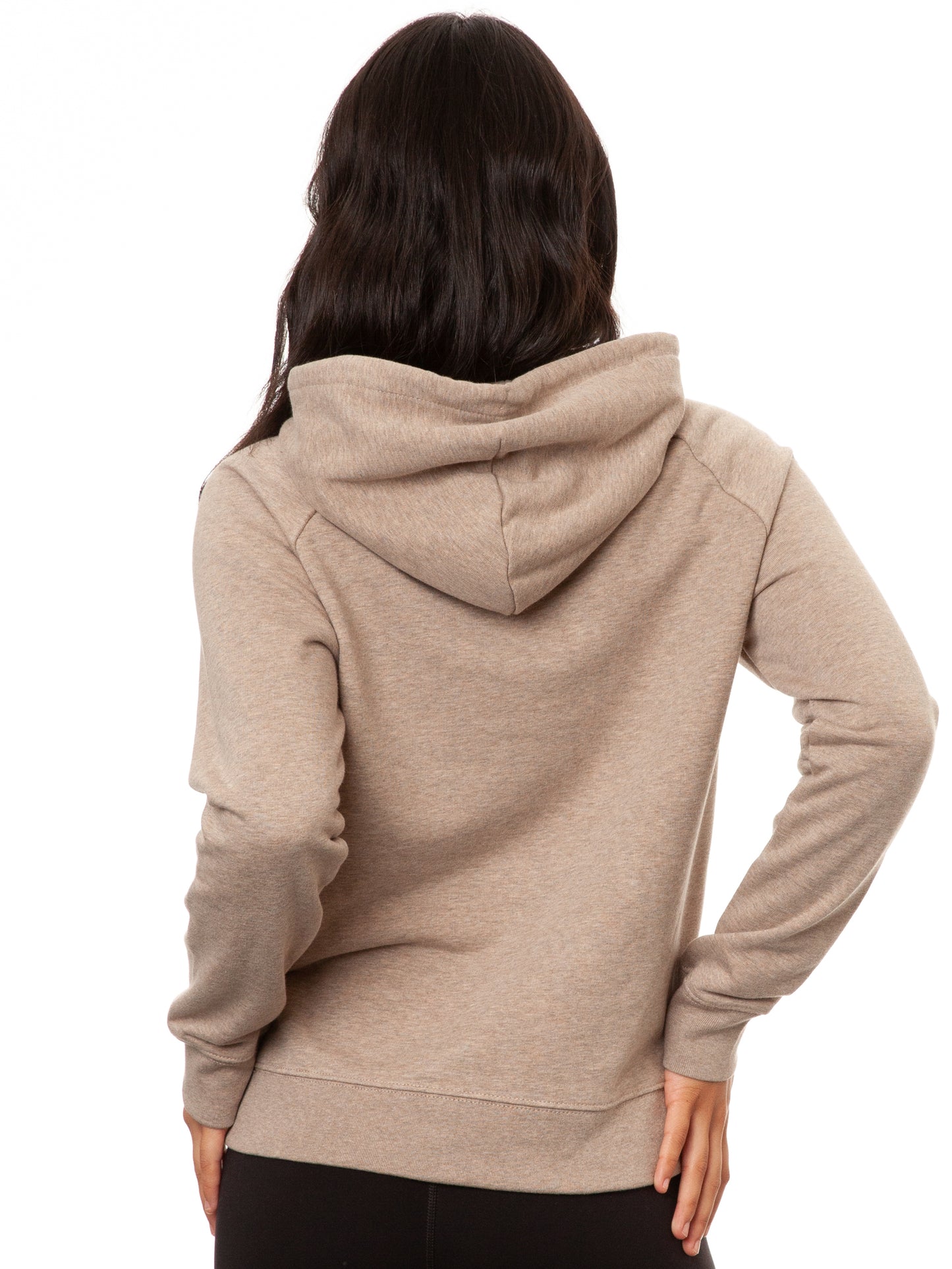 Glücksklee Hoodie heather sand