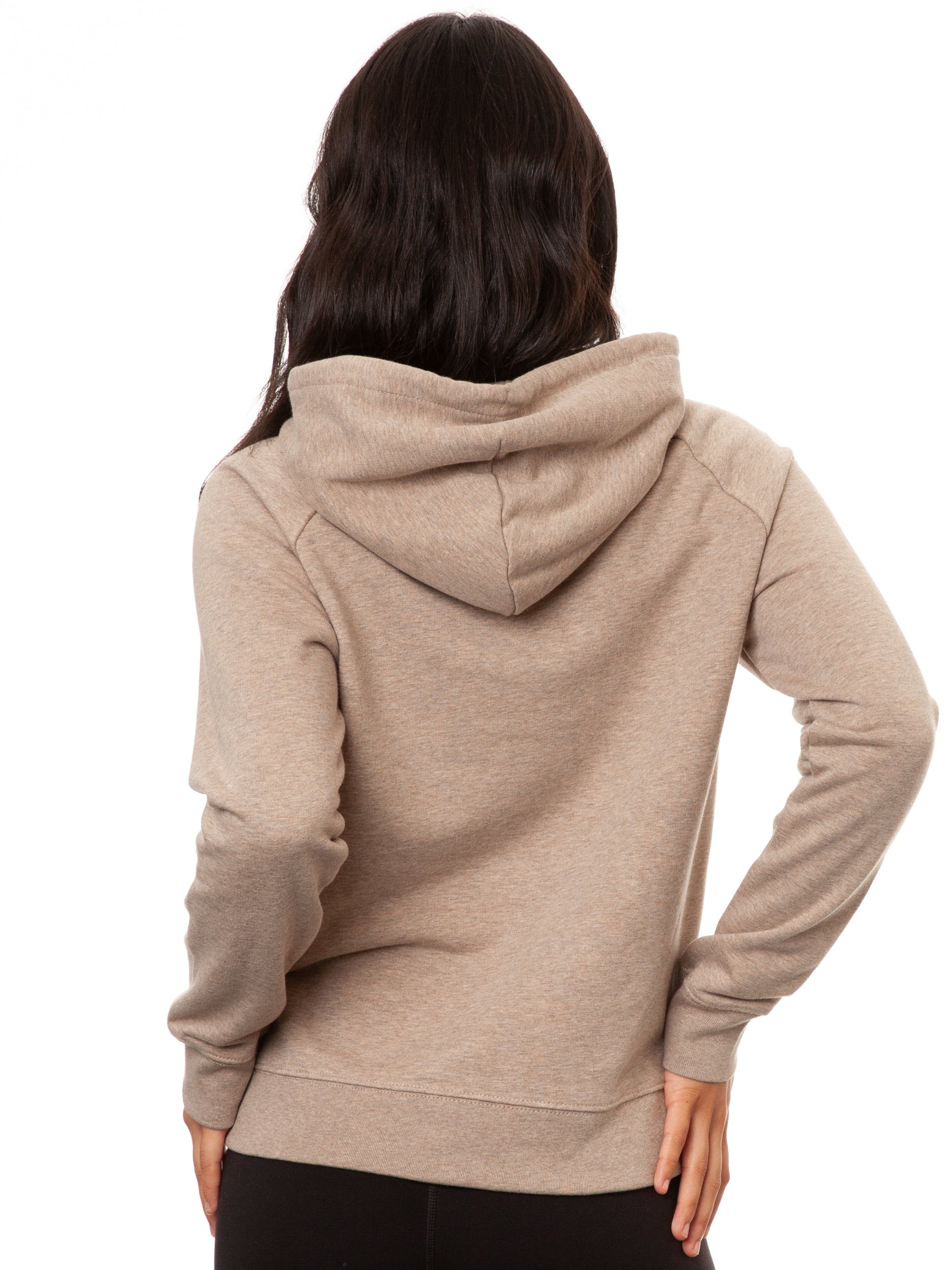 Glücksklee Hoodie heather sand
