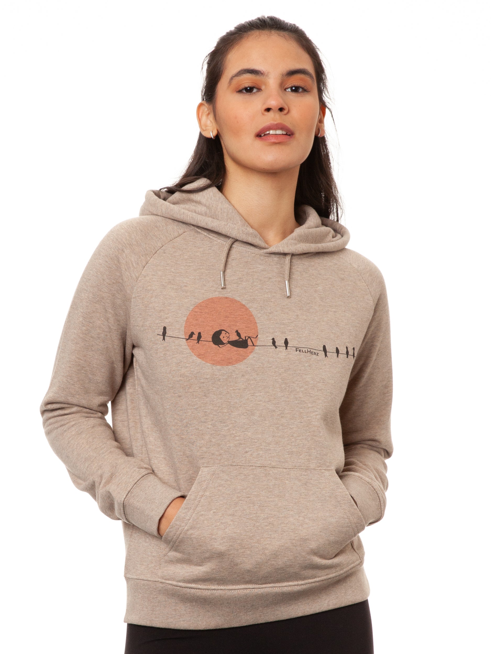 Sunrise Hoodie heather sand
