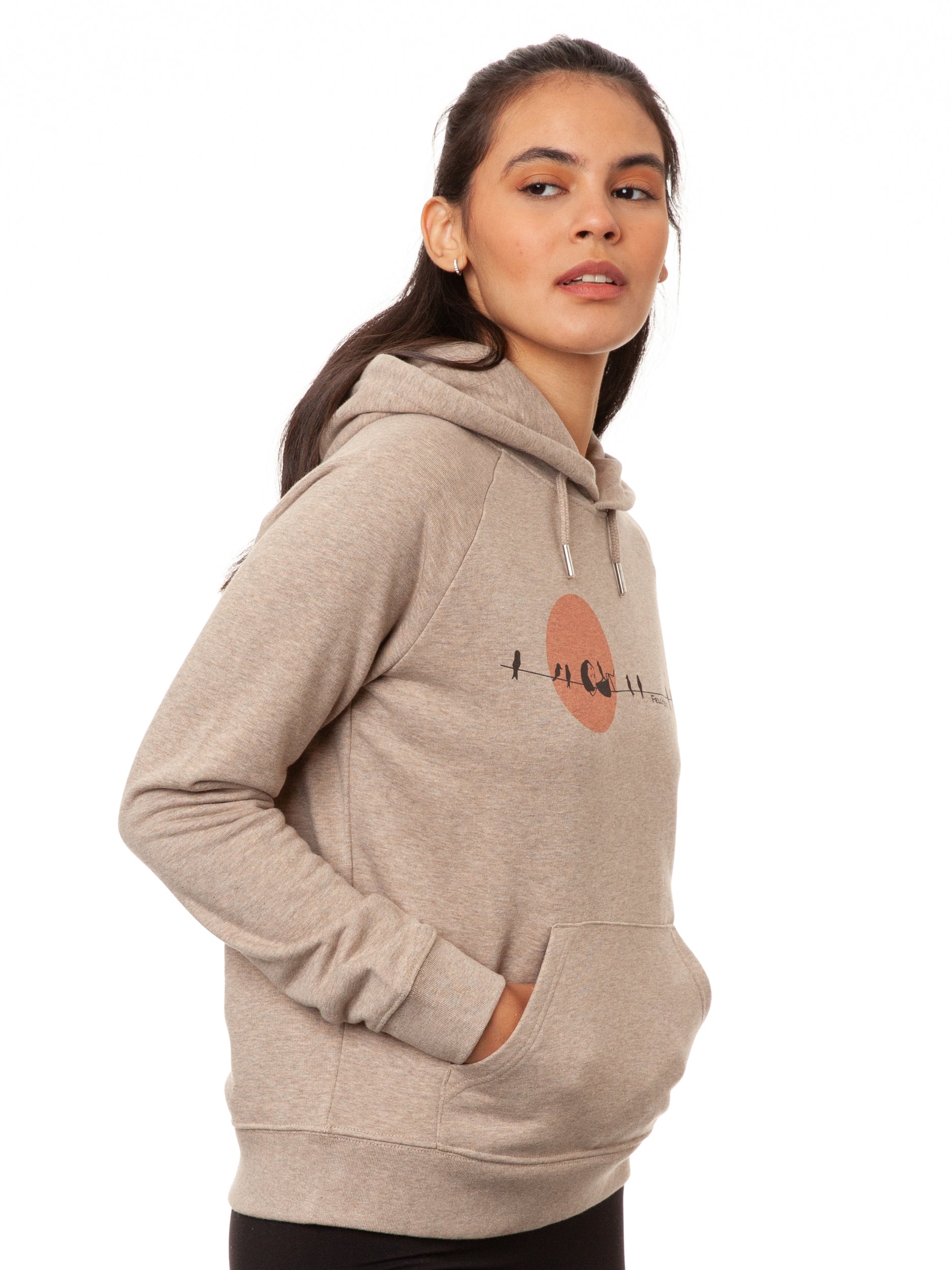 Sunrise Hoodie heather sand