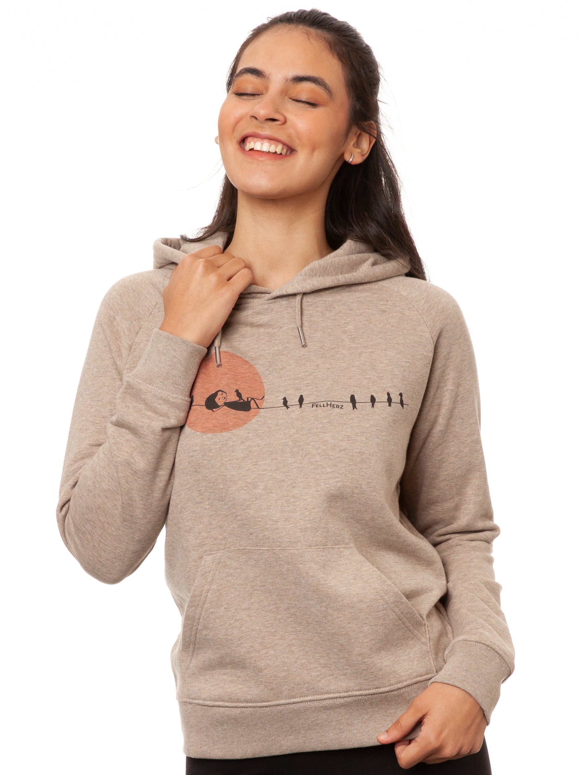 Sunrise Hoodie heather sand