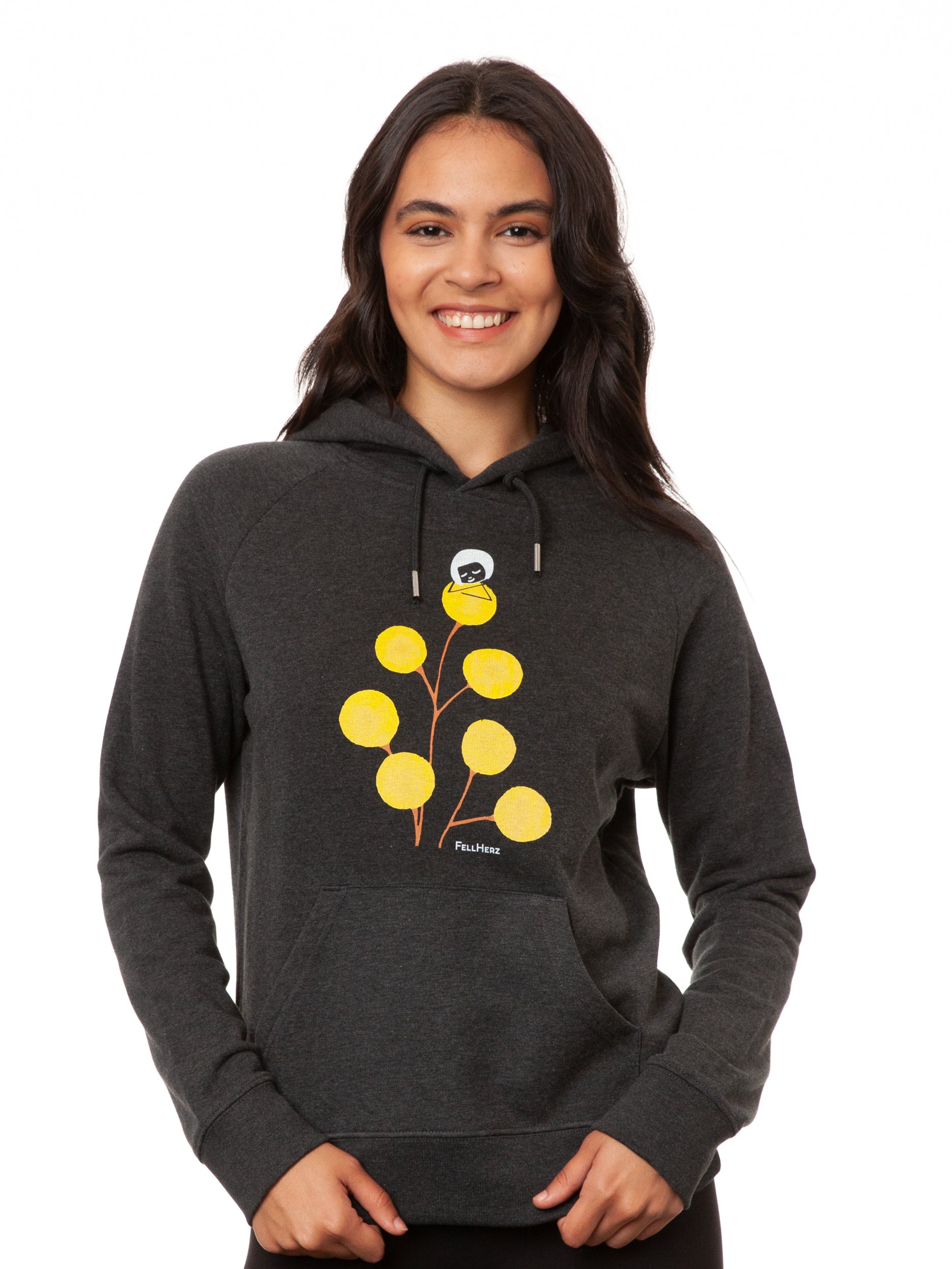 Just relax Hoodie dark heather grey