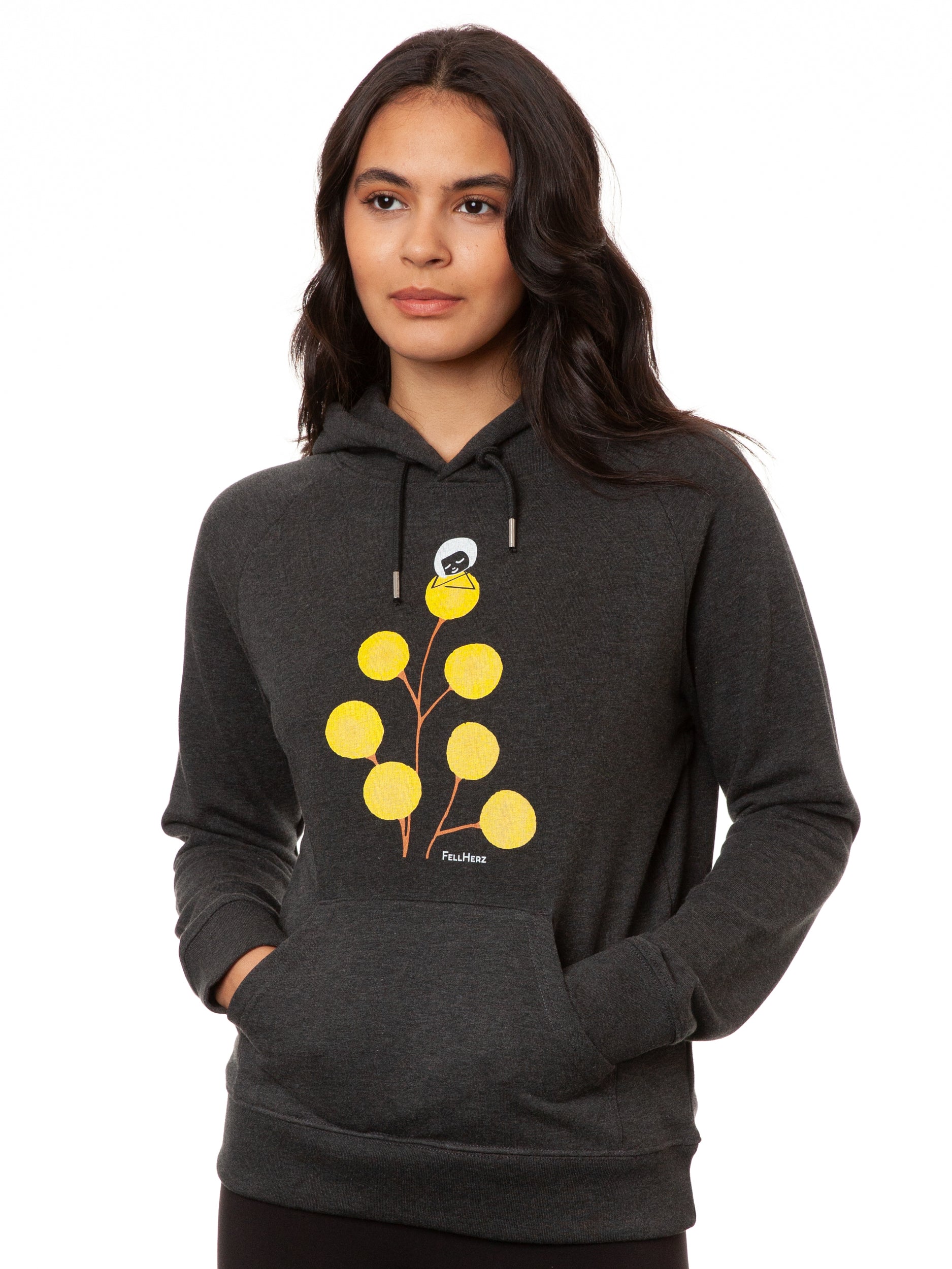 Just relax Hoodie dark heather grey