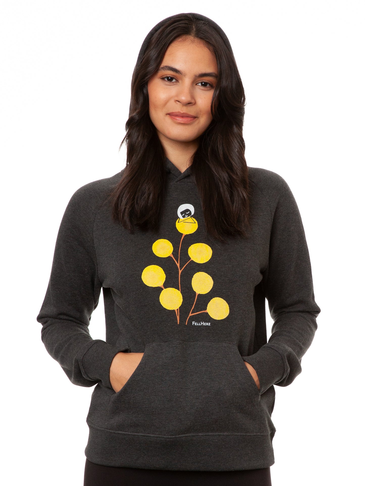 Just relax Hoodie dark heather grey