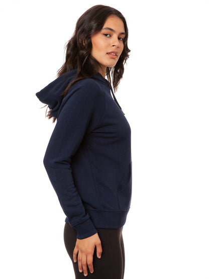 Möwen-Liebe Hoodie navy