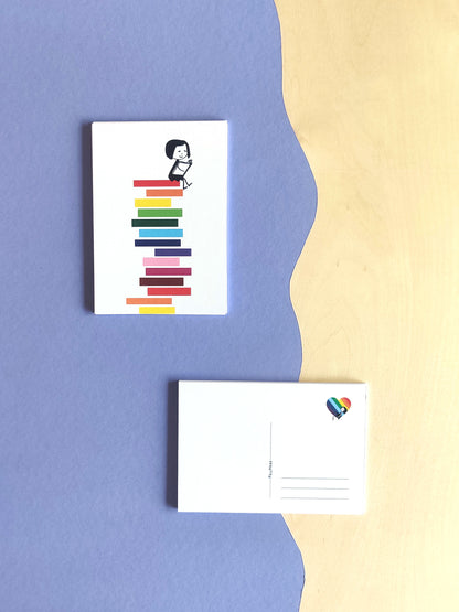 FellHerz Rainbow Postkarten Set