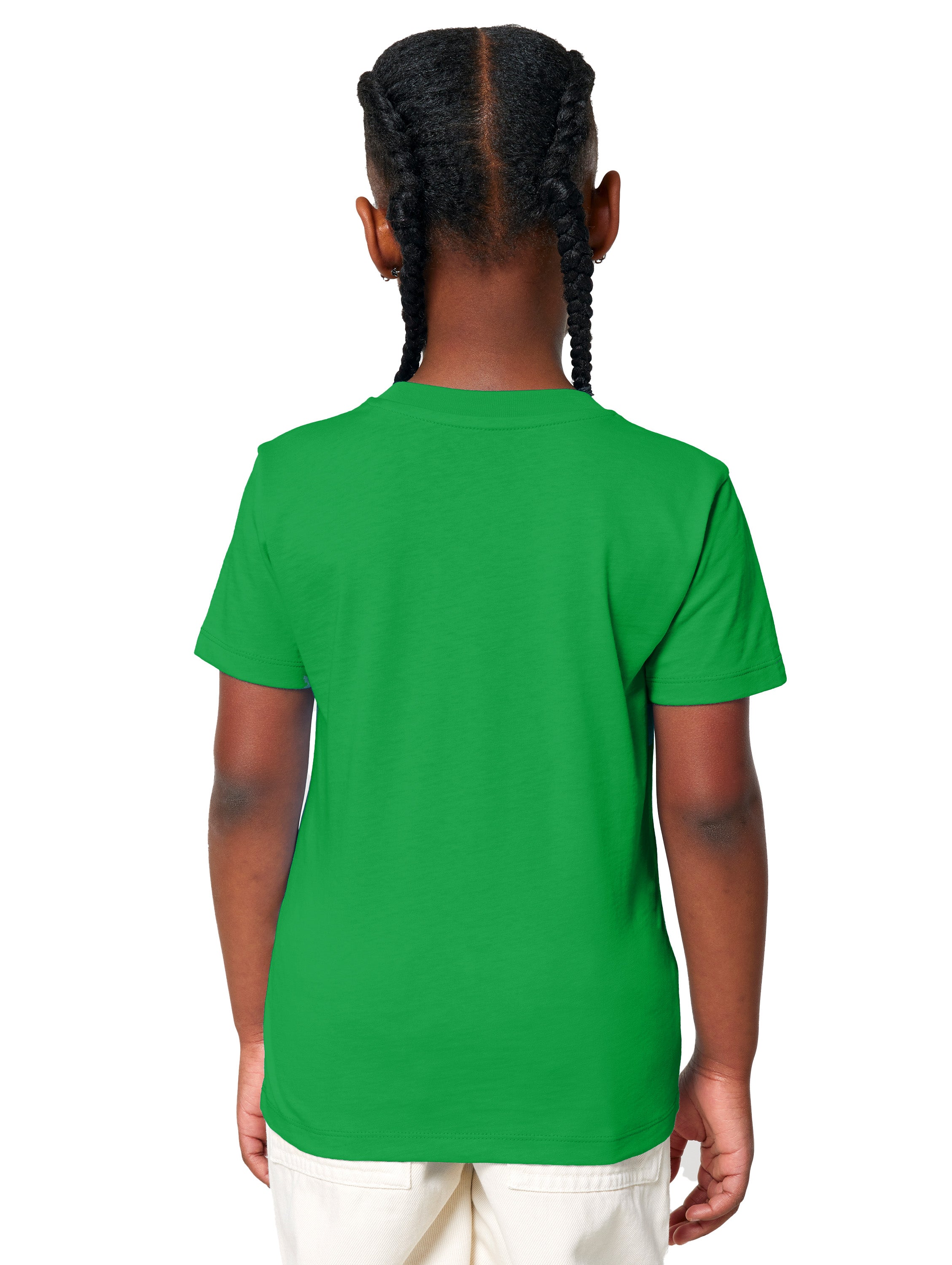 Football Girls Kids T-Shirt fresh green