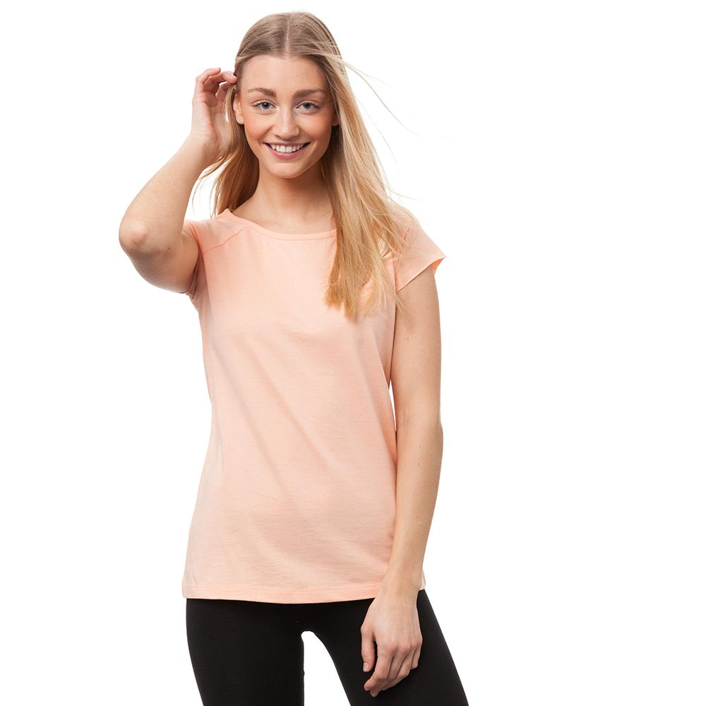 FellHerz Cap Sleeve T-Shirt in apricot