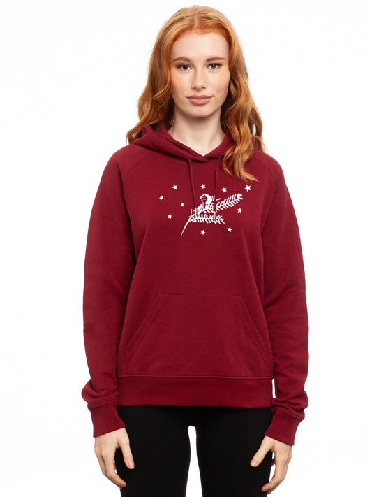 X-Mas Hoodie burgundy