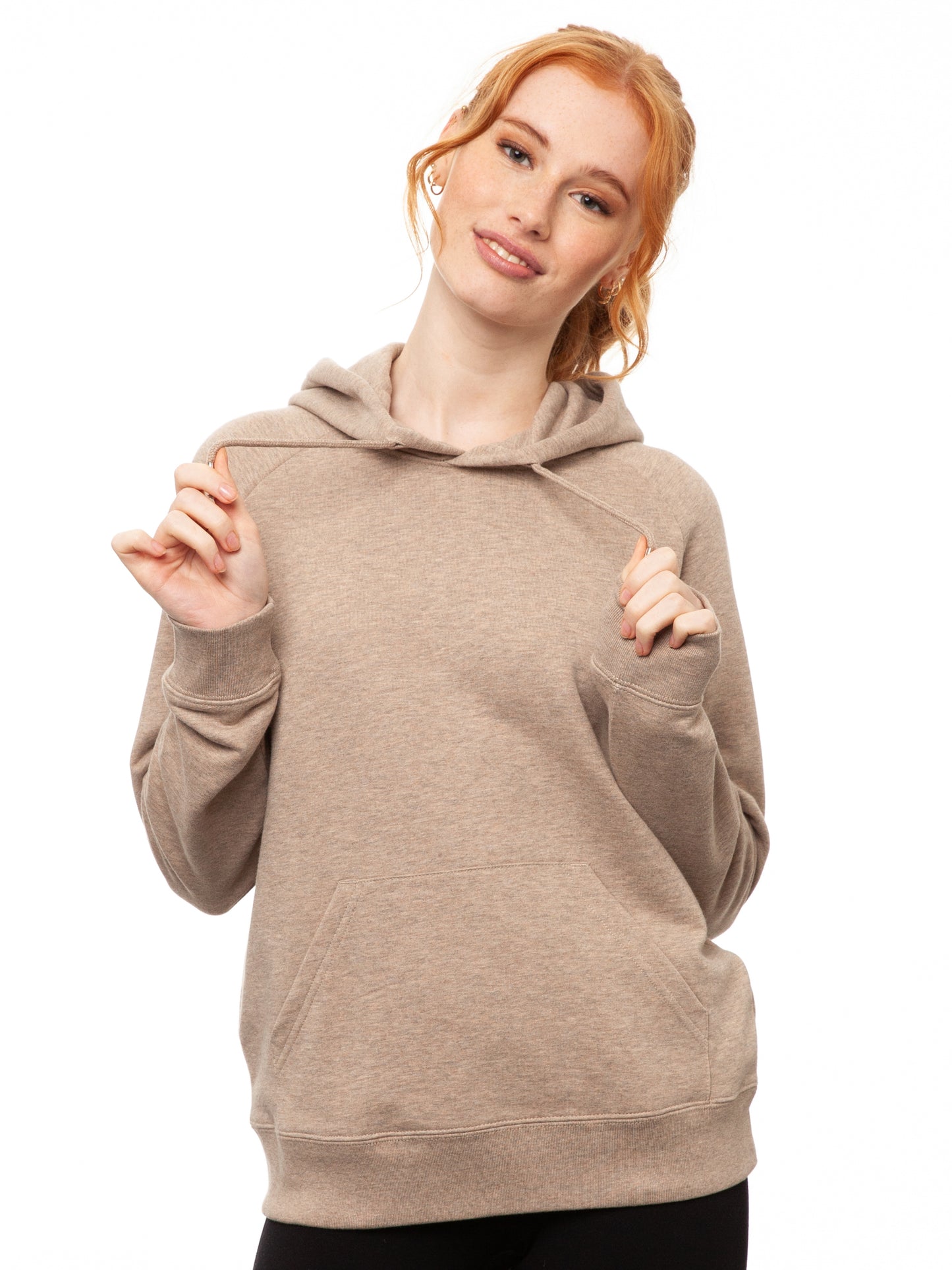 Hoodie Heather Sand