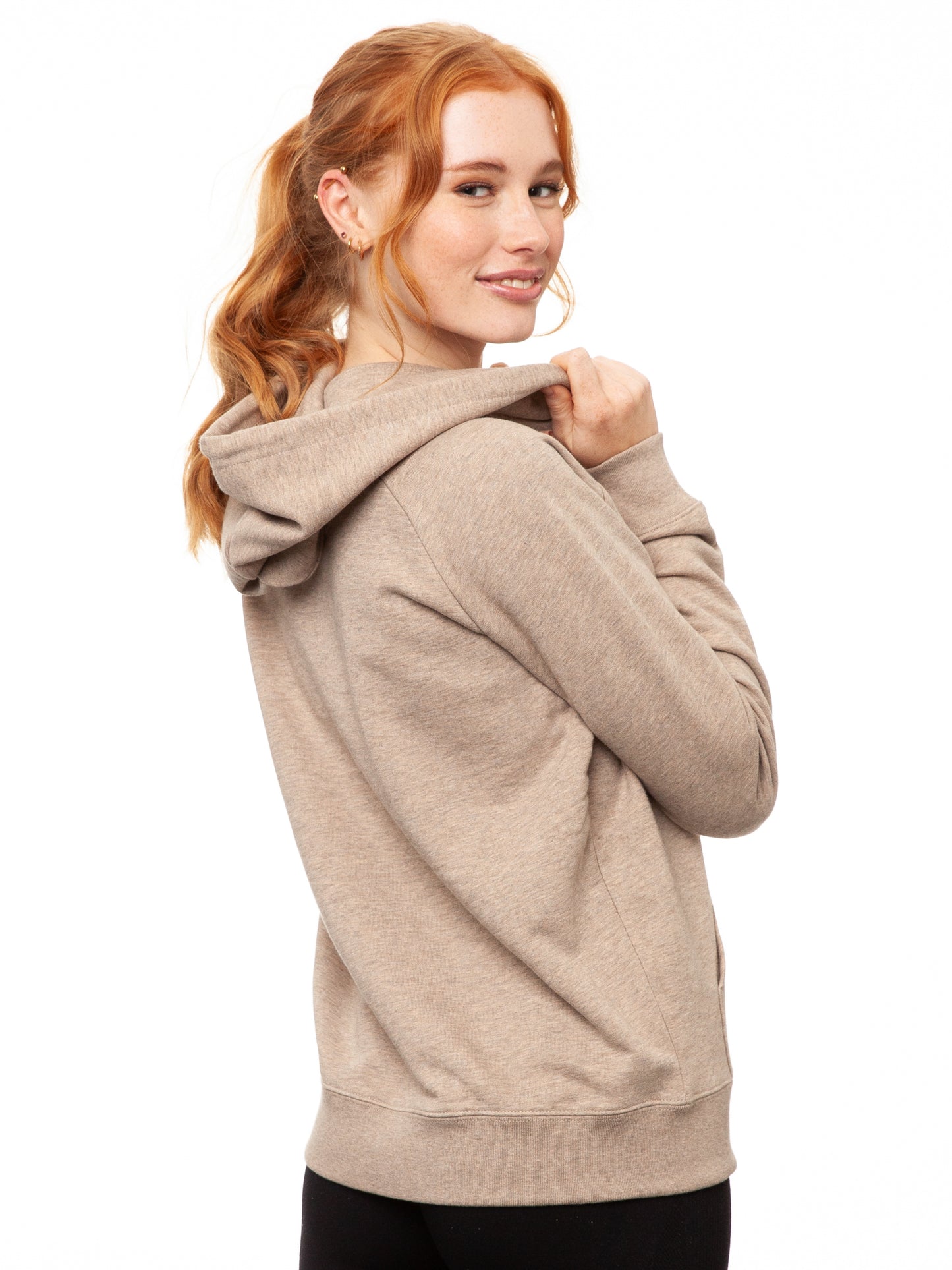 Hoodie Heather Sand