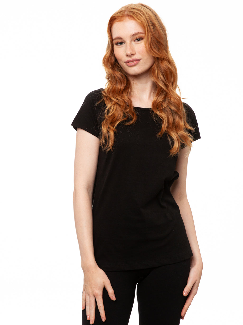 3er Pack Cap Sleeve black