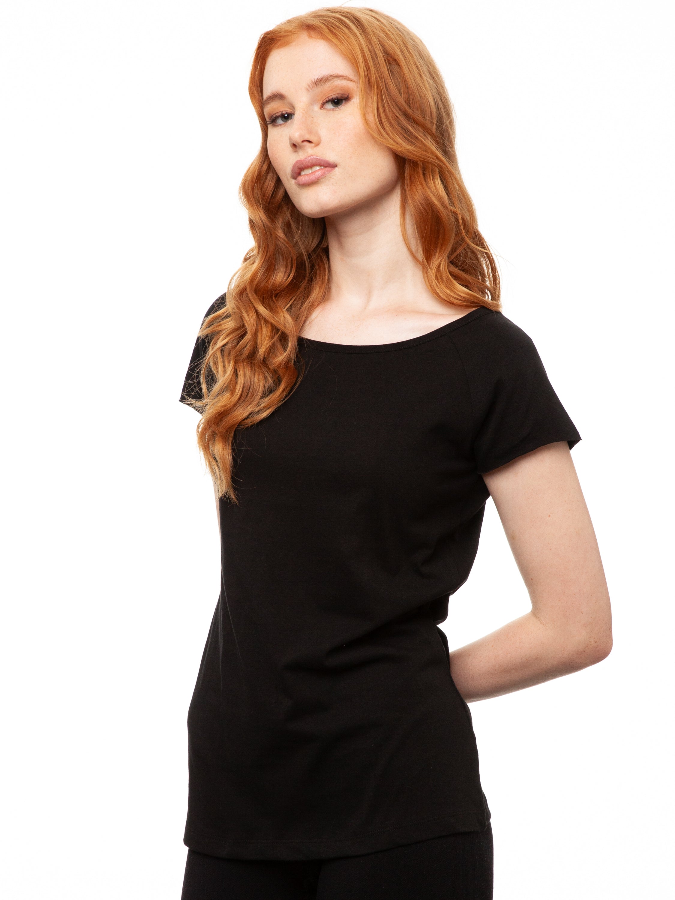 3er Pack Cap Sleeve black