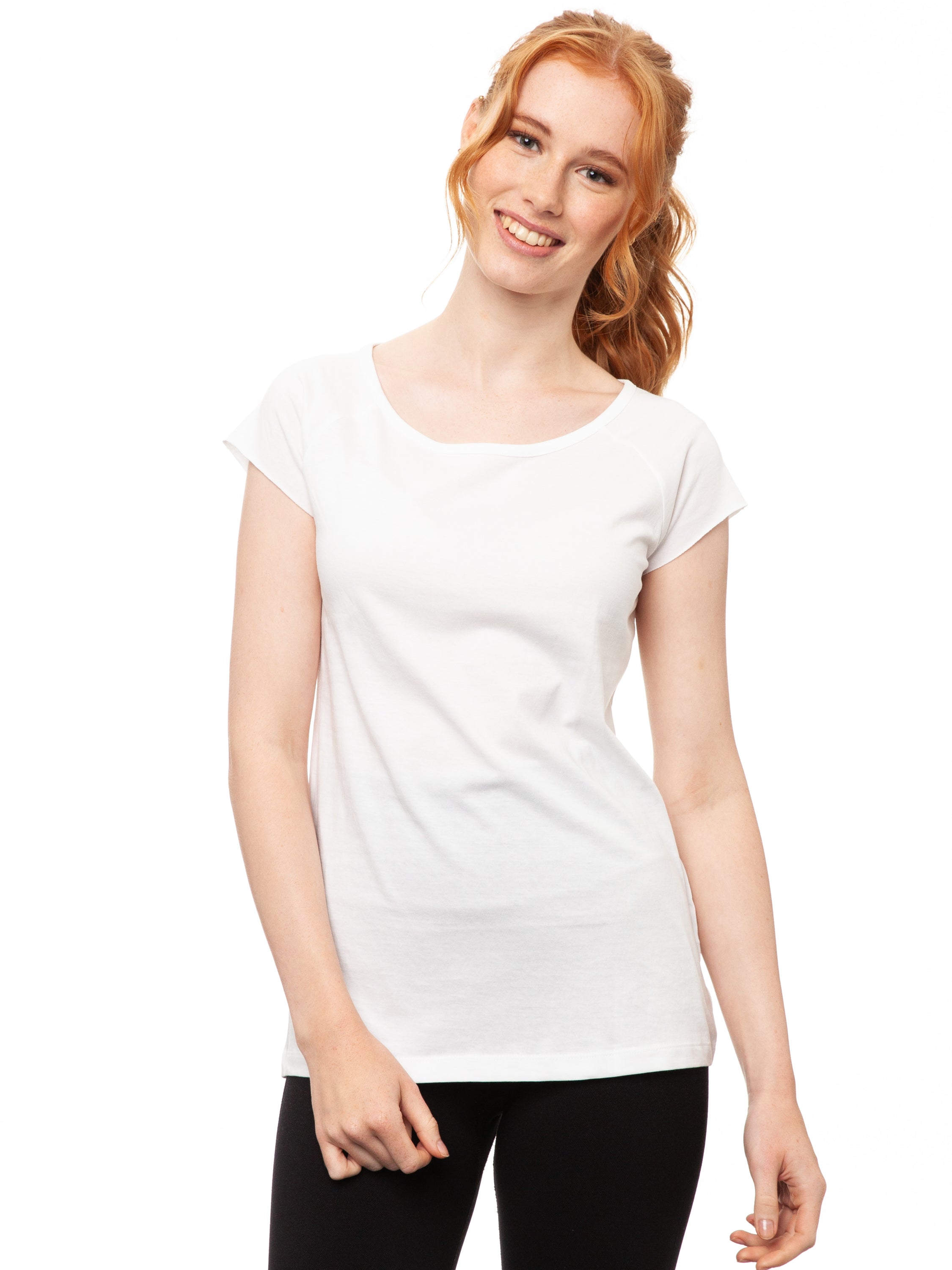 Cap sleeve white