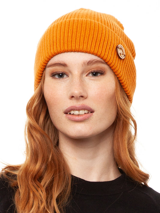 Beanie warm orange