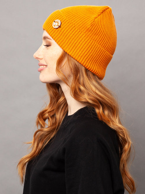 Beanie warm orange