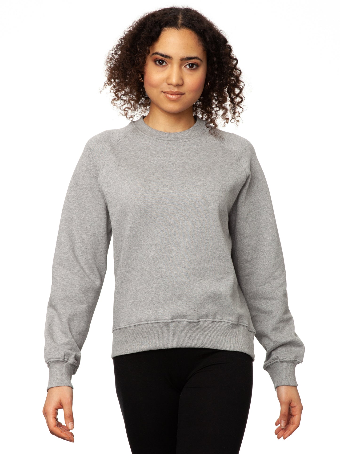 Raglan Sweater grey melange