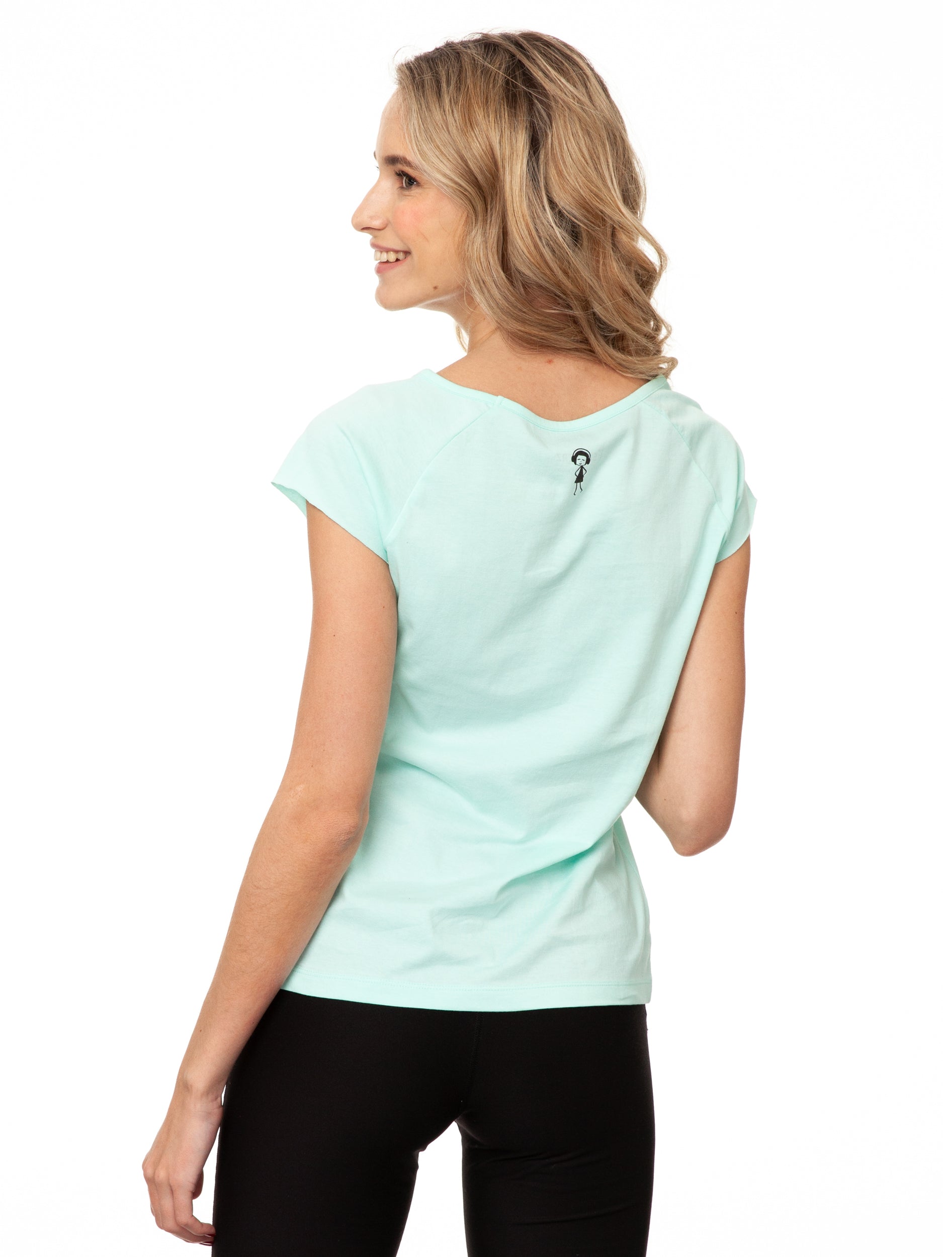 Cap Sleeve moonlight jade