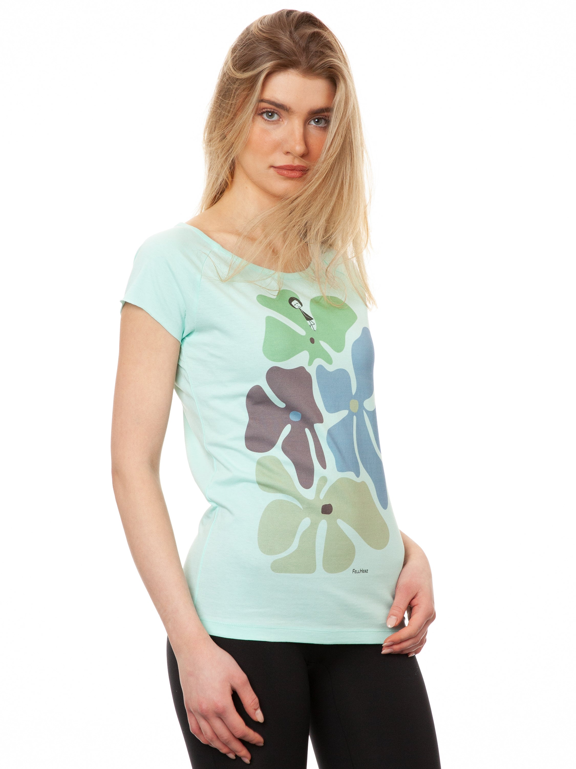 Flower Girl Cap Sleeve moonlight jade