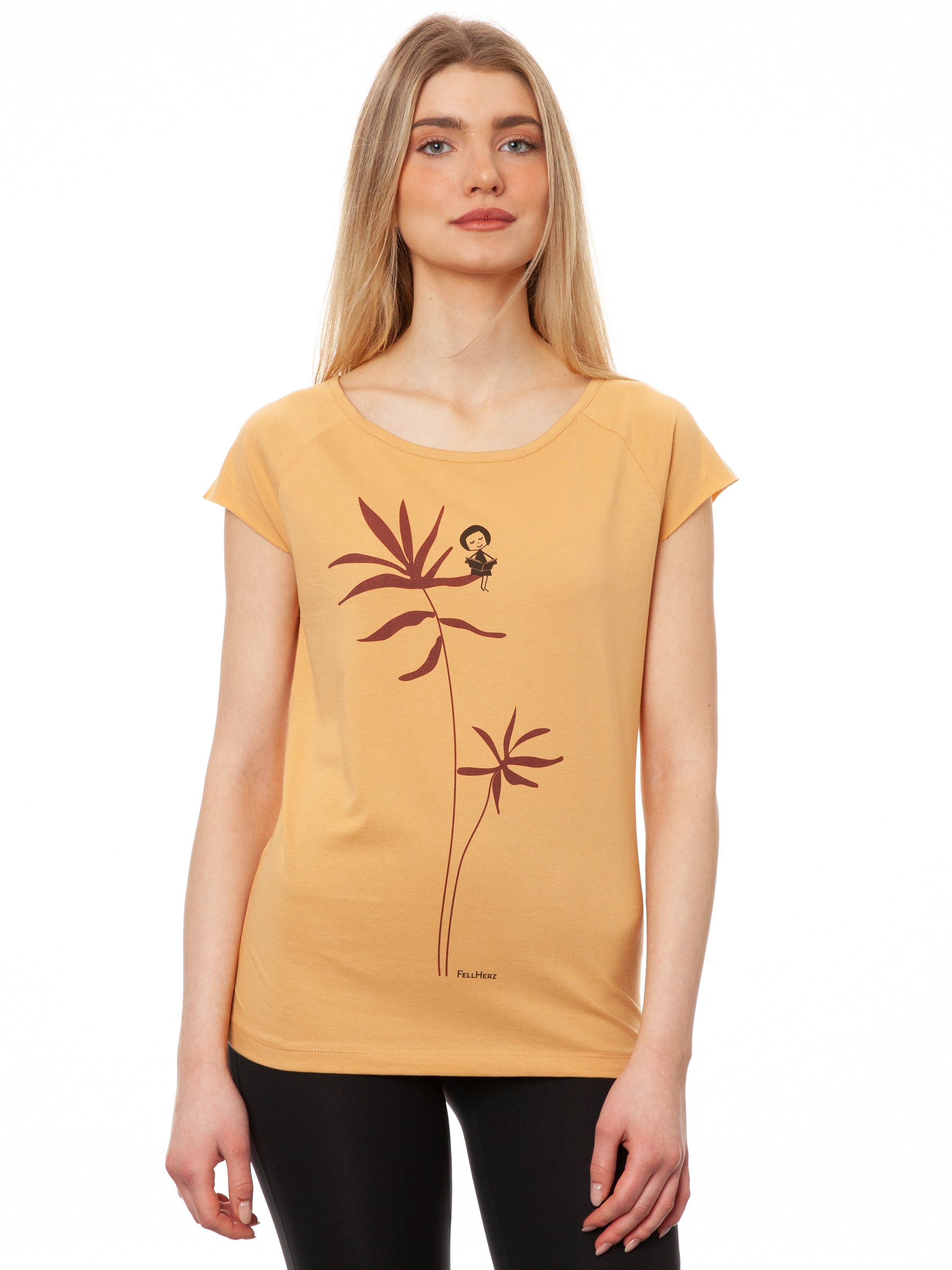 Lesepalme Girl Cap Sleeve clay