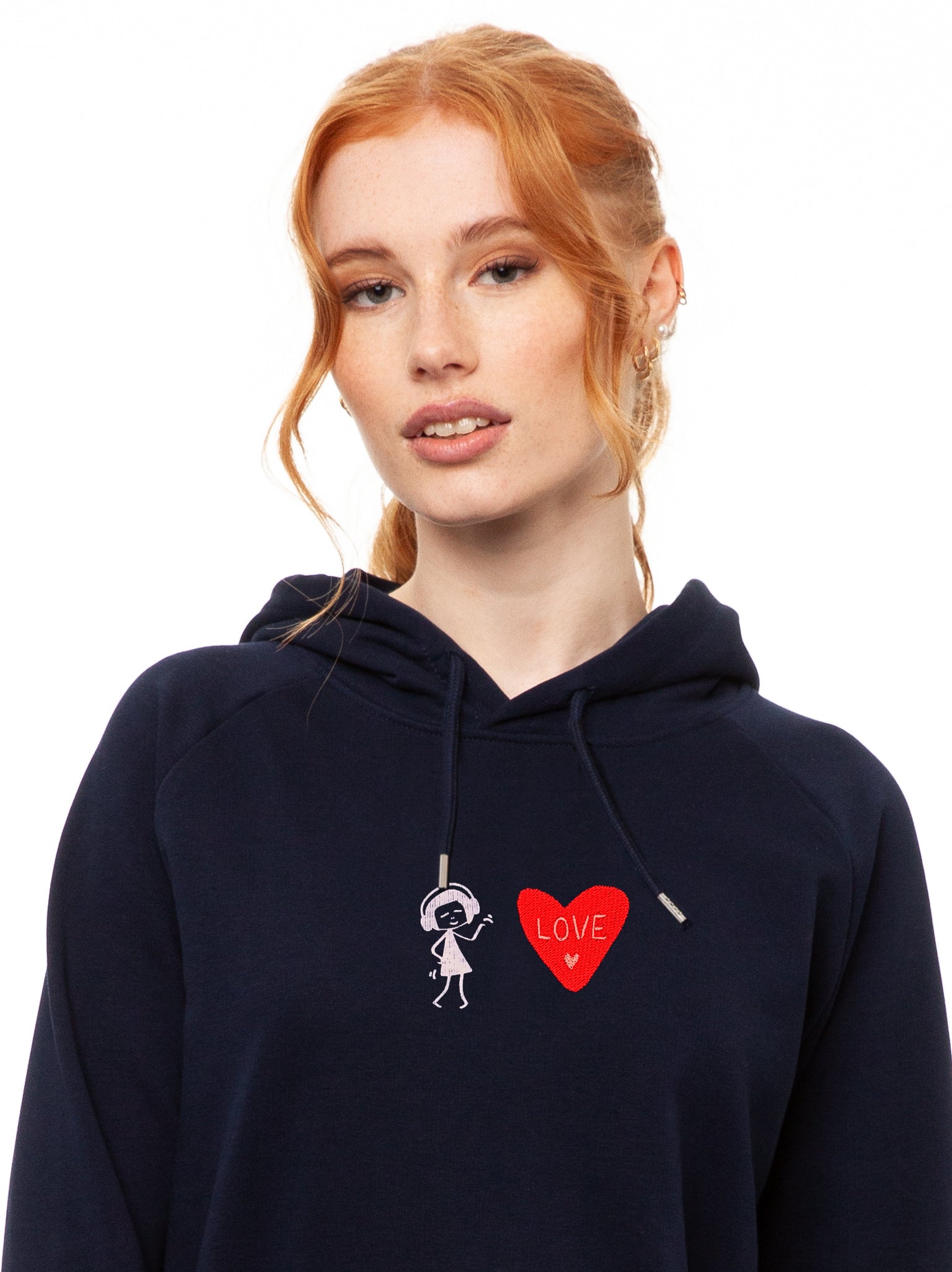 Love Stick Hoodie navy