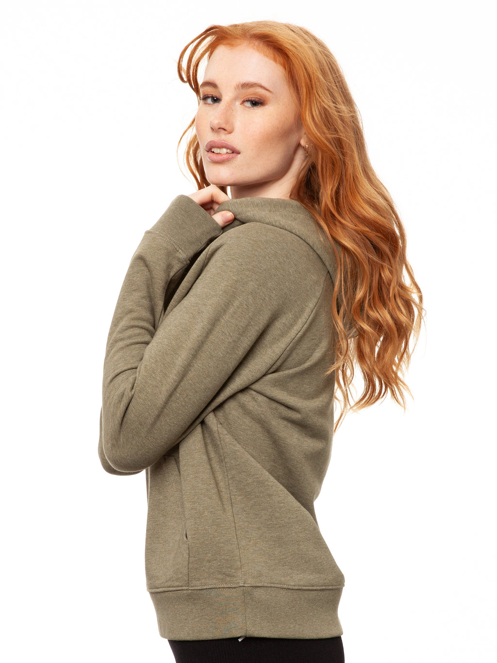Me time Hoodie heather khaki